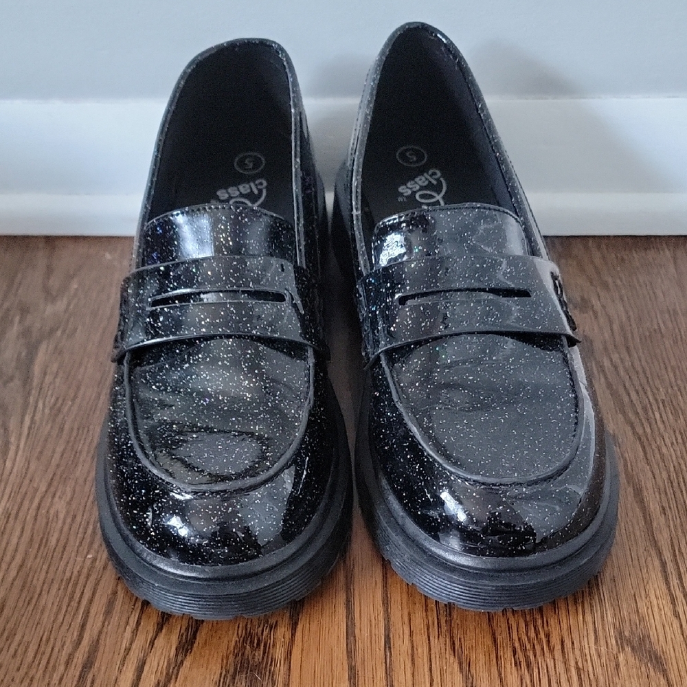 Art Class Sparkling Black Dress Shoes